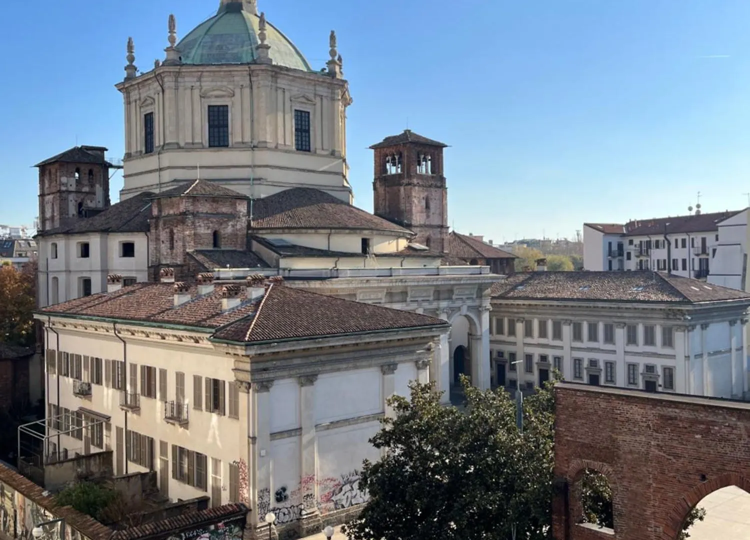 Centro Storico Alloggio Vista Colonne San Lorenzo location